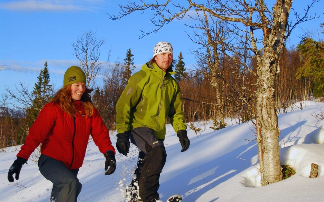 Snowshoeing