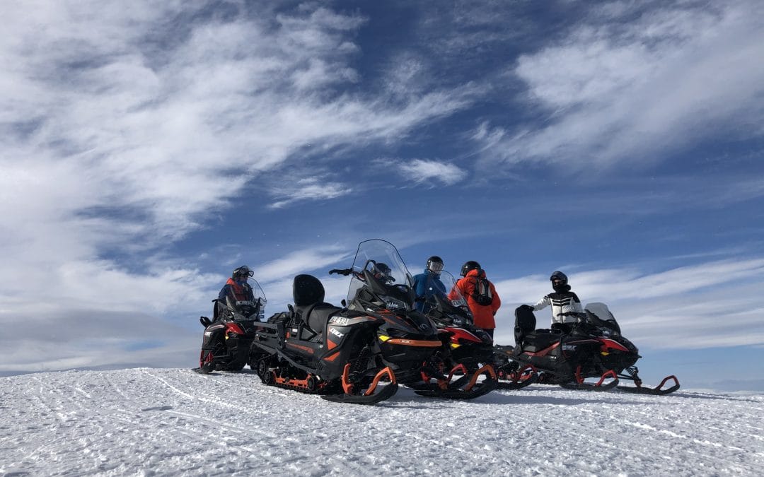 Snowmobile skiing – 6h